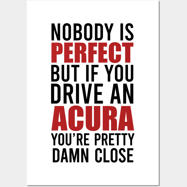 Acura Owners Wall Art by VrumVrum